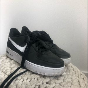 Black Air Force 1 *SEE NOTE ABOUT SIZING